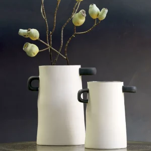 Vase Steinzeug ASA RAYU natur H 21,5 | 17,0 cm