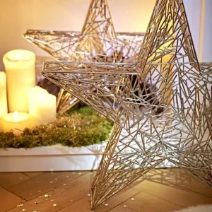 Weihnachtsdeko STERN Edzard H 47 cm