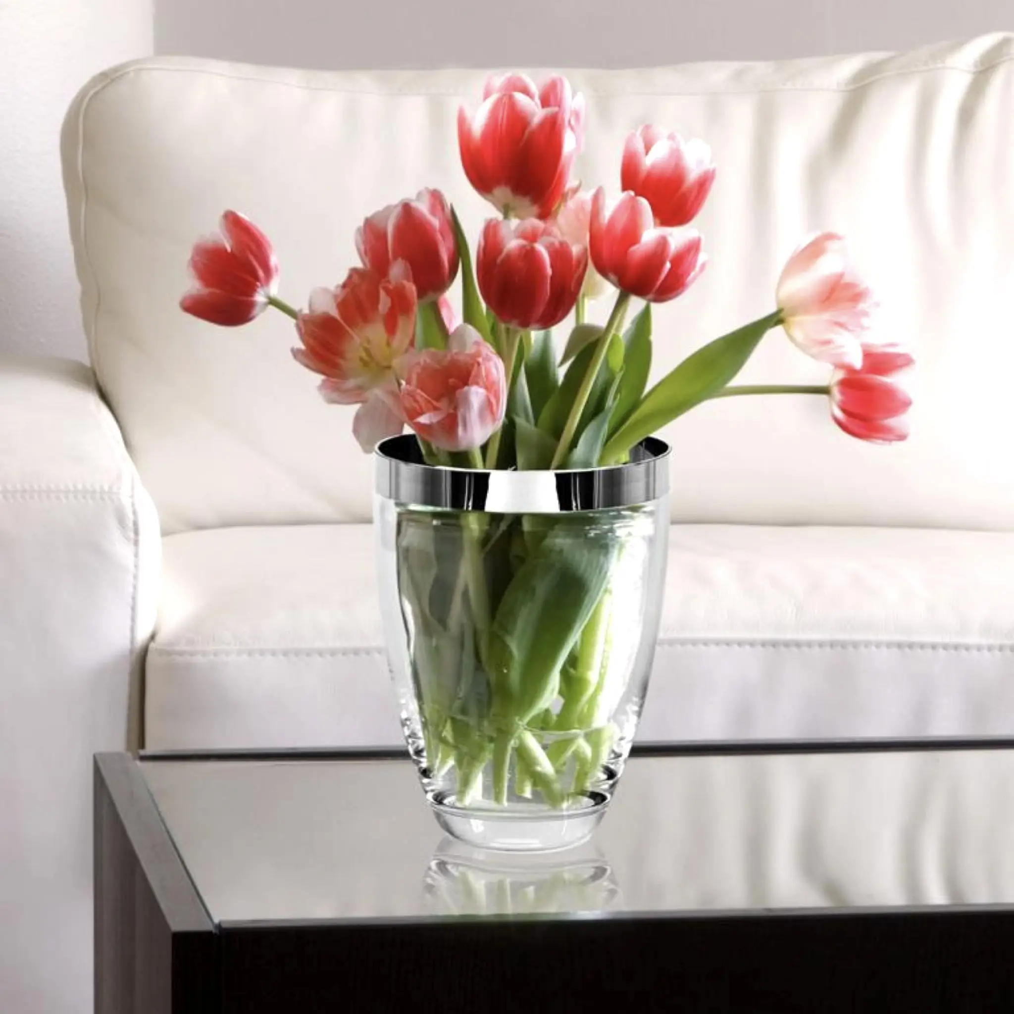Vase Glas CHARLOTTE Edzard H 24 cm