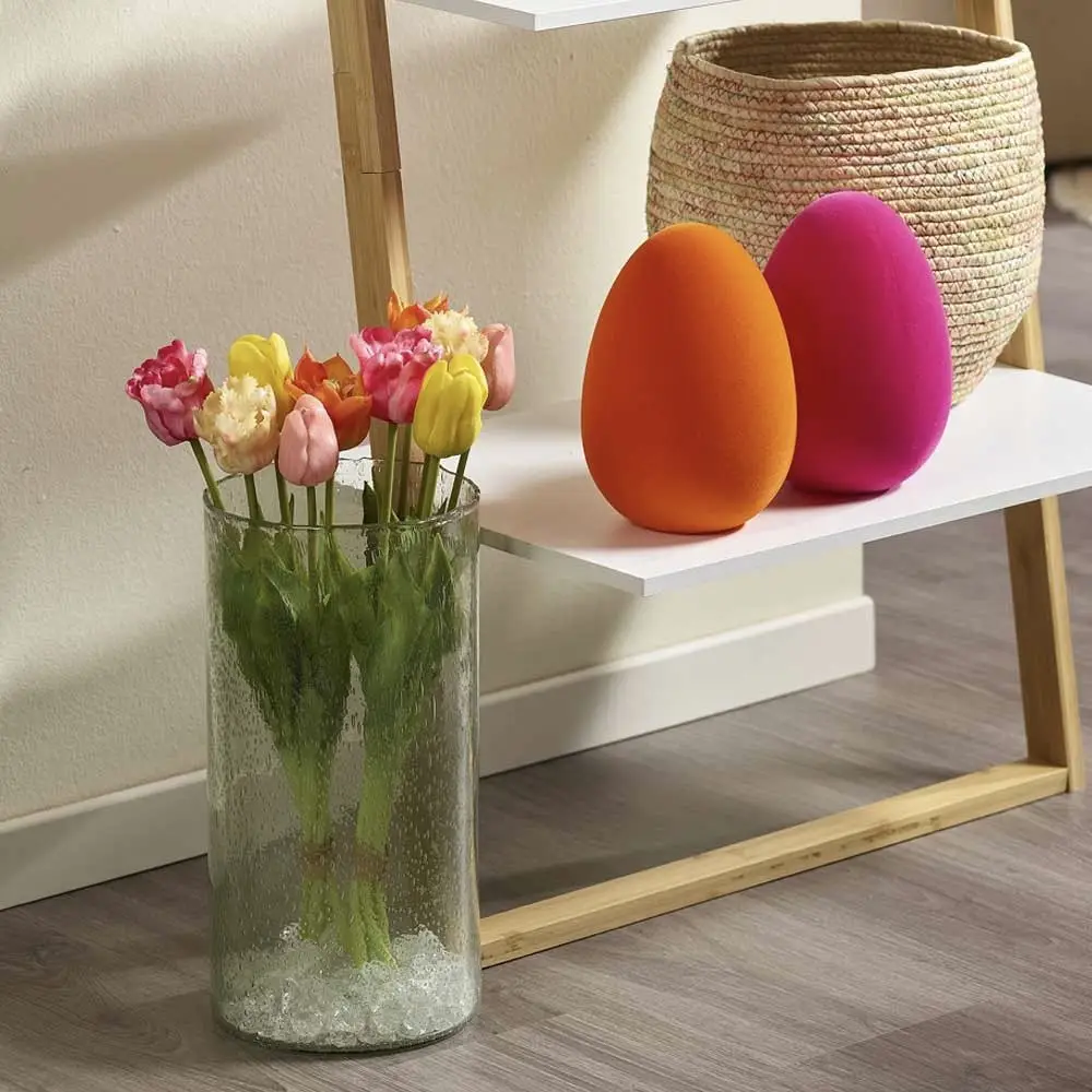 Künstliche Tulpen wie echt bunt Mix 5er Bund Höhe 48 cm – Bild 3