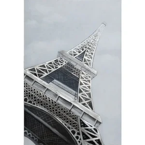 Leinwandbild EIFFELTURM Casablanca 120×80 cm