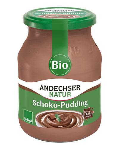 Bio-Schoko-Pudding 4 % 500 g