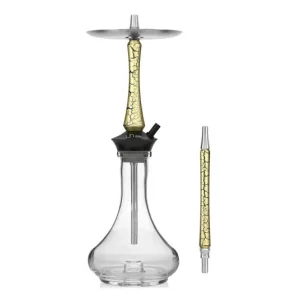 Union Hookah – Sleek V1 – Cracks Gold